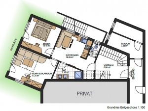 Floor Plan Apartment Vinschgau