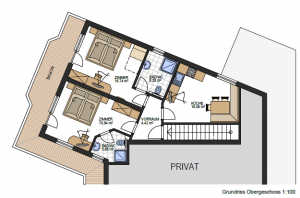 Floor Plan Apartment Engadin